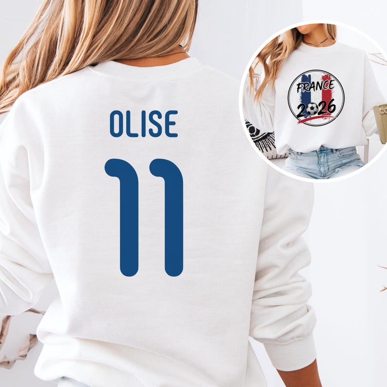 France Soccer Fan Shirt – World Tournament Jersey Style Teel image 6