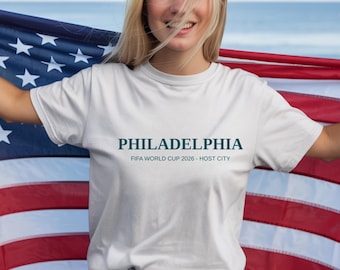 Philadelphia Soccer Shirt | Comfort Colors Host City Tee