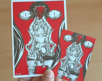 SATAN Originele tekening