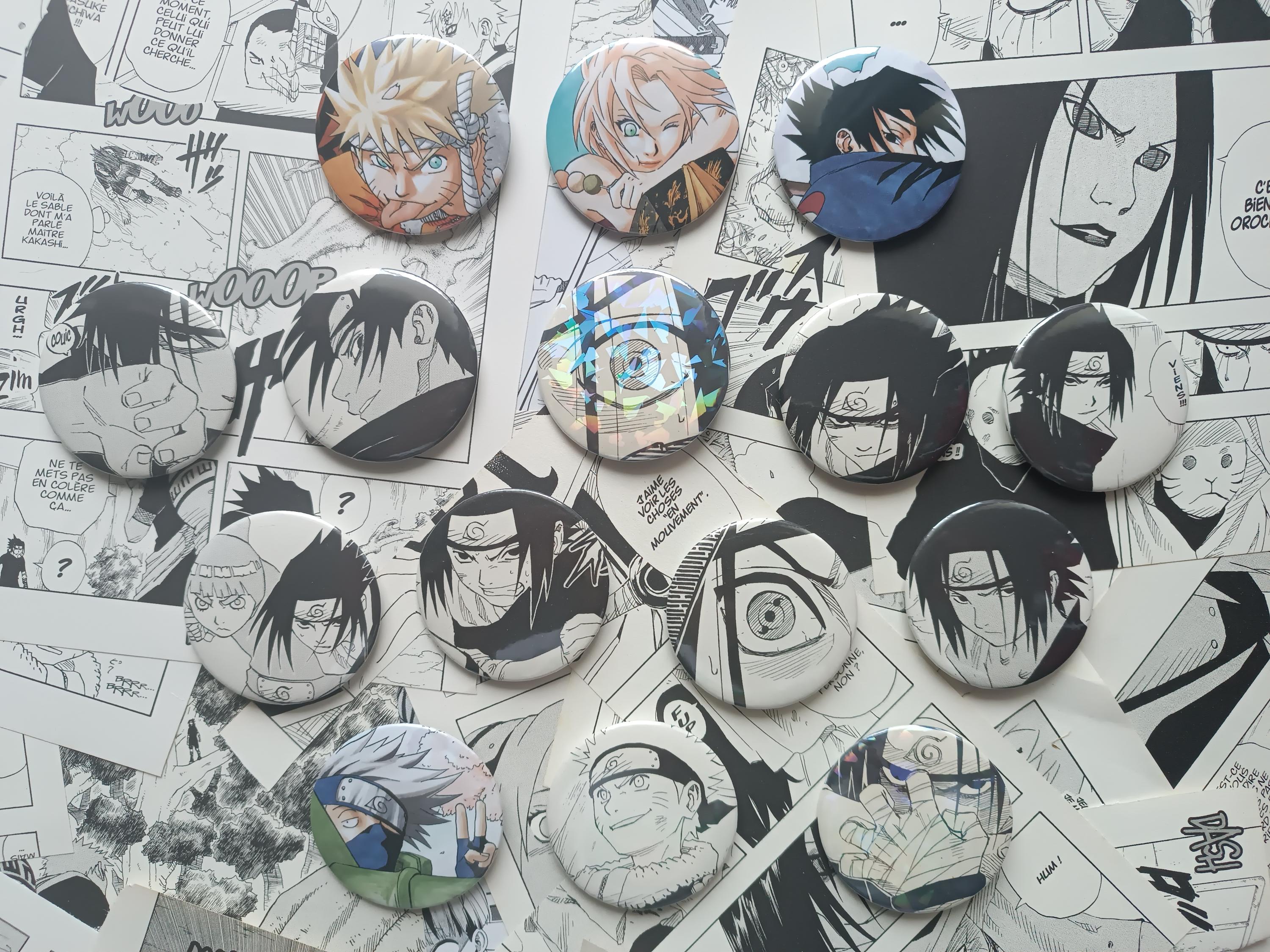 Naruto Button - Etsy
