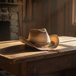 Western Cowboy Hat Mens Fringe Tassel Chin Strap, American Style Western Hat, Father's Day Gift for Dad, Country Rodeo Outdoor Sun Hat