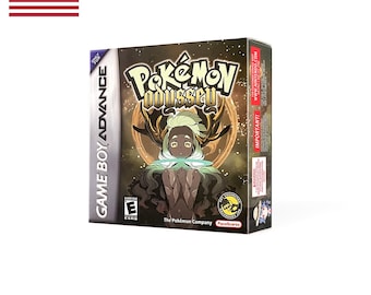 GBA Angielski Wysoka jakość Oryginalny design Pudełko TREY Pokemon Odyssey