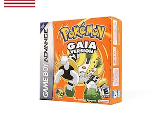 GBA English Oryginalne pudełko na Pokemon GAIA bez gry