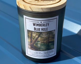 Blue Hole Scented Candle