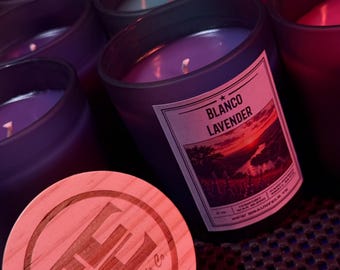 Blanco Lavender Scented Candle