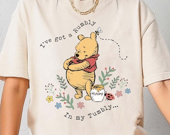 Winnie The Pooh I've got a Rumbly In my Tumbly PNG