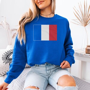 France Football Jersey Tee, Player Style Graphic, World Soccer Unisex T-Shirt image 6