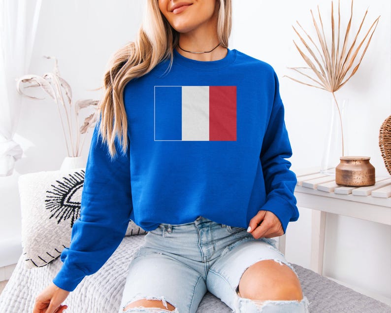 France Football Jersey Tee, Player Style Graphic, World Soccer Unisex T-Shirt image 6