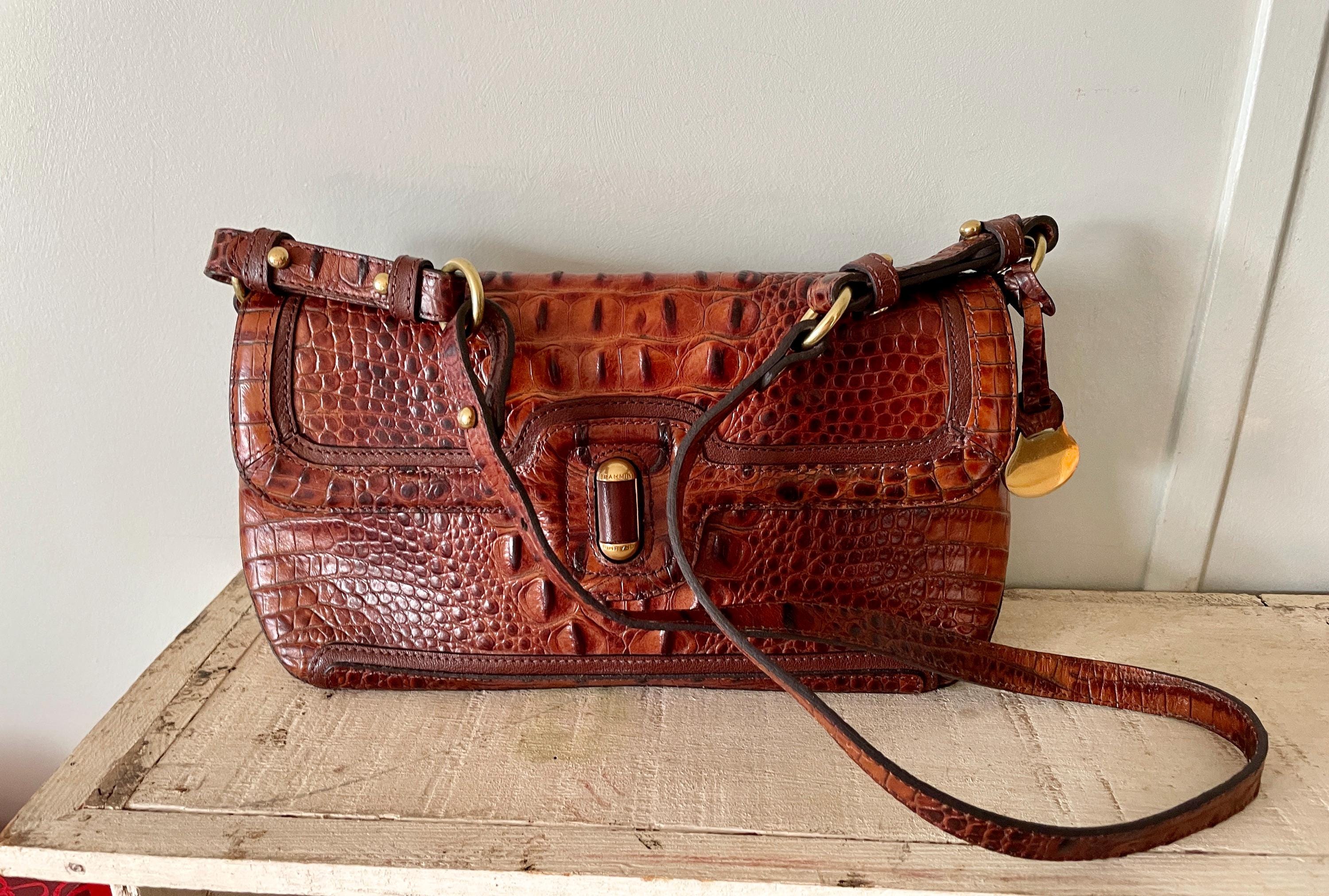 Brahmin Alligator Purse - Etsy
