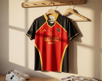 Camiseta de fútbol Bastard München Blue Lock, camiseta de fútbol, ​​ropa deportiva de fútbol