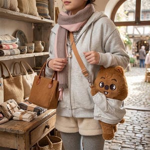 Wolfchan Plush Bag - Etsy