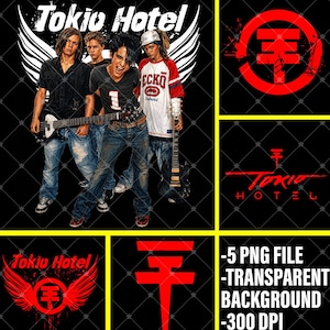 Tokyo Hotel T Shirt - Etsy