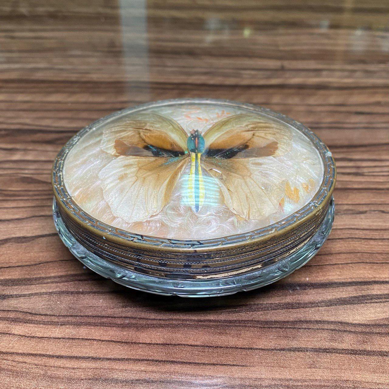 Antique Butterfly Jewelry Box - Etsy