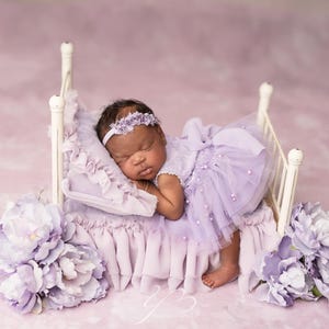 purple dress newborn Purple Baby Dresses Party Wear Newborn Cute Baby Party Dresses Best Lilac Baby Girl Dress On
