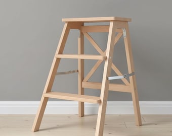 Handcrafted Decorative Wooden Ladder