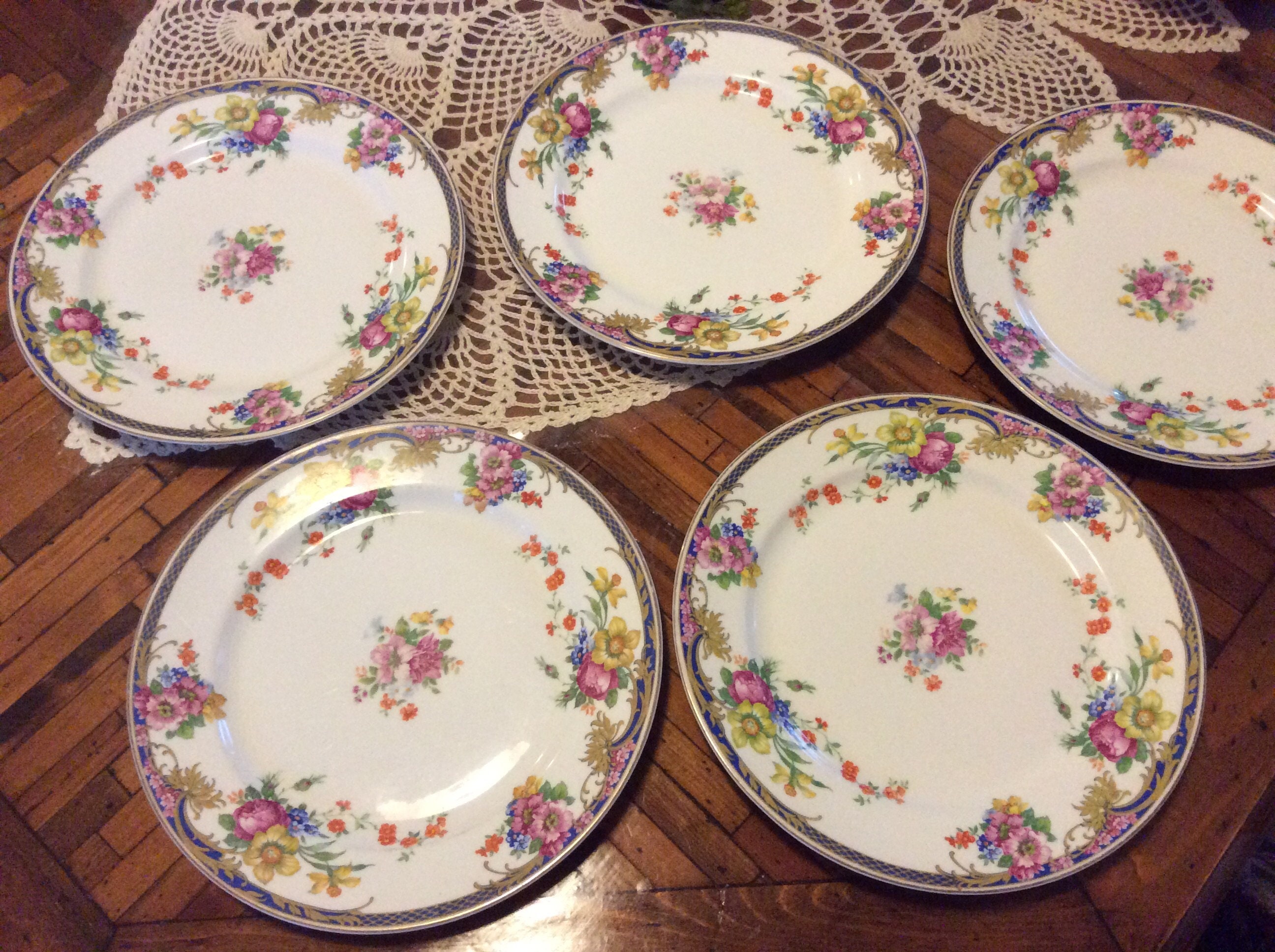 Warwick Dinner Plates made in the USA Etsy