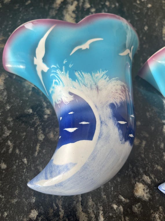 海をテーマにしたカモメのウォールポケット - Etsy 日本