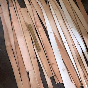 7#’s Vegetable Tanned Leather 8-12 ounce thickness