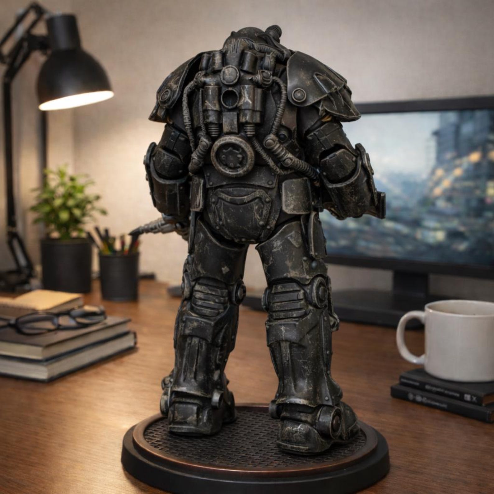 Fallout Enclave Power Amor Figure - Etsy