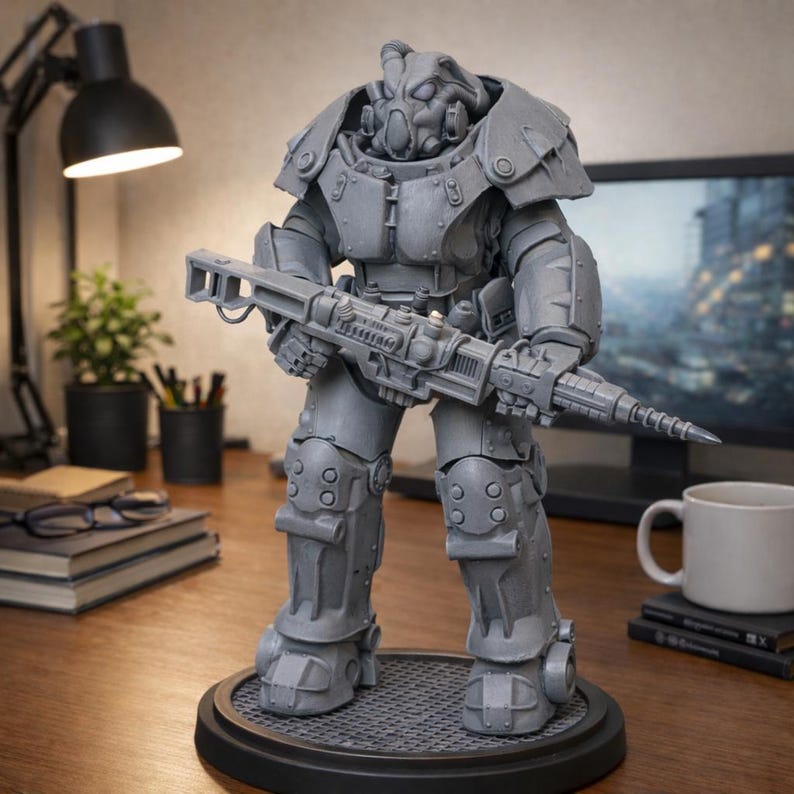 Fallout Enclave Power Amor Figure - Etsy