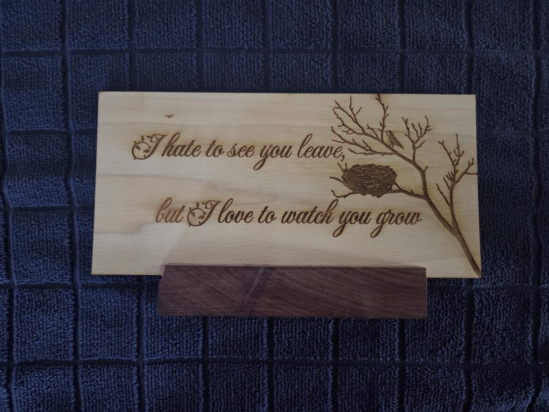 Empty Nester Sign Empty Nest Sign & Stand - Etsy