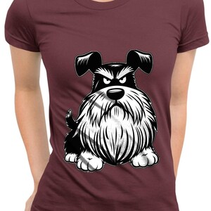 Chemise schnauzer grincheux, cadeau drôle de maman de chien de schnauzer nain image 16