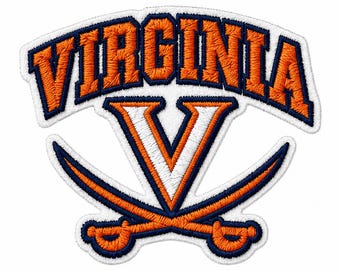 Virginia Cavaliers Embroidered Patch – College Sports Iron On Patch