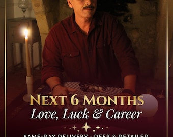 6 Month Psychic Tarot Reading | Love, Career & Life Forecast (Same Hour)