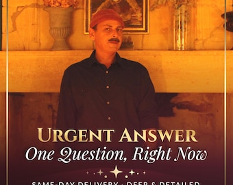 Emergency Tarot Reading | One Question Urgent Psychic Guidance (Same Hour)