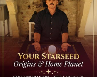 Starseed Origins Reading | Alien Past Lives, Cosmic Psychic Guidance (Same Day)