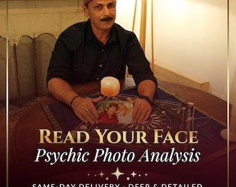 Face Reading | Psychic Photo Analysis, Feature Interpretation & Intuitive Guidance (Same Day)