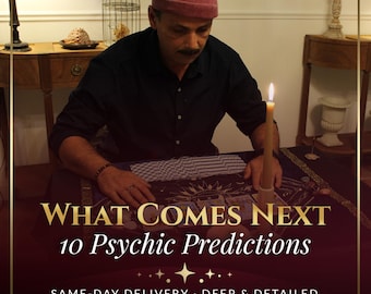 10 Psychic Predictions Tarot Reading | Future Insights, Personalized Love Guidance (Same Hour)