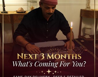 3 Month Tarot Reading | Short-Term Psychic Forecast & Guidance (Same Hour)