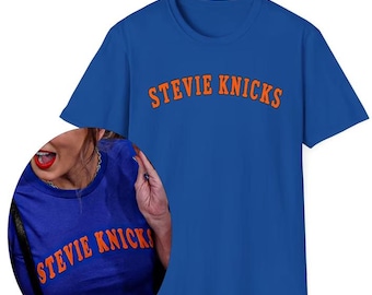 Stevie Knicks Shirt, Funny New York Basketball Tee, NYC Sports Fan Gift, Retro Basketball Shirt, Women's Game Day T-Shirt