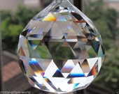 Glass Chandelier Hanging Crystal Ball 40MM (Variety of Colors to choose from)
