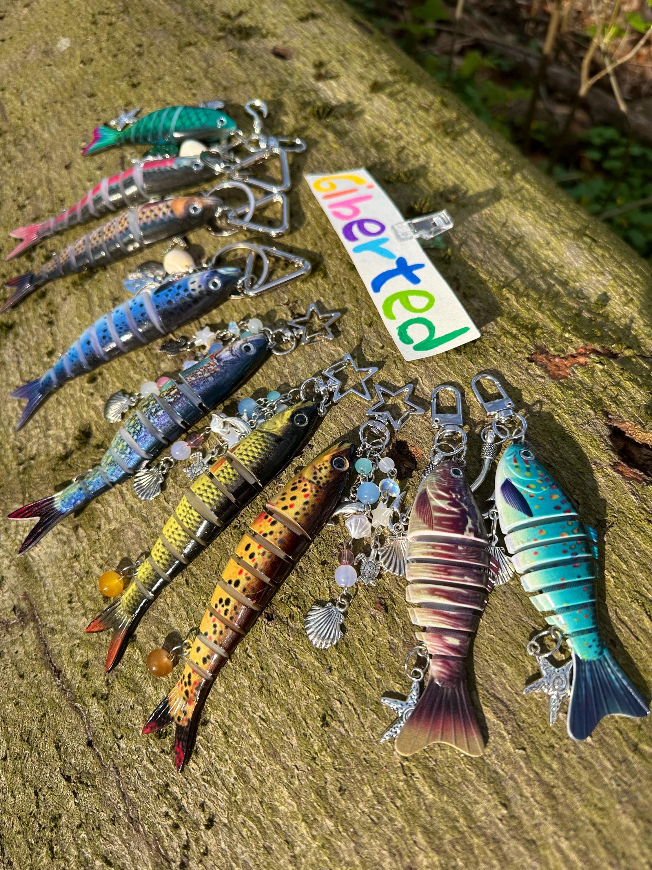 Eco-friendly FISH KEYCHAINS! - Etsy