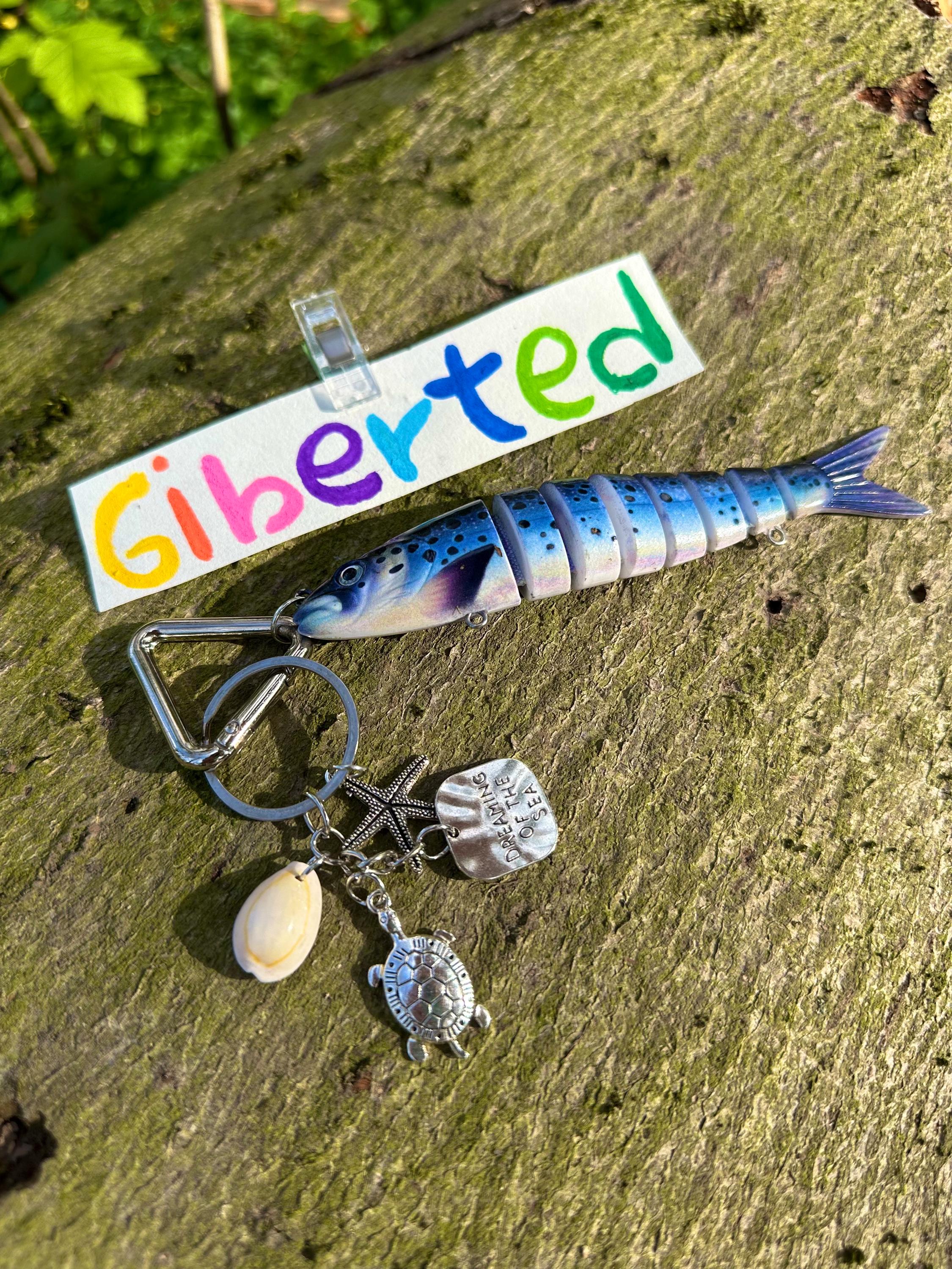 Eco-friendly FISH KEYCHAINS! - Etsy