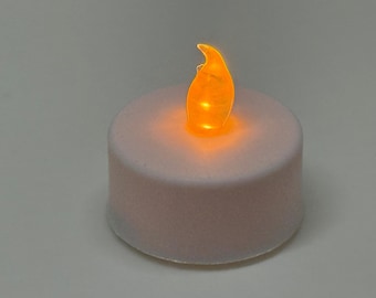 Flameless LED Tea Lights Candles, Realistic and Bright Flickering Long Lasting