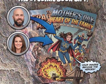 Personalized Comic Book | Custom Comic Gift | Anniversary Husband Gift | Husband Birthday Gift