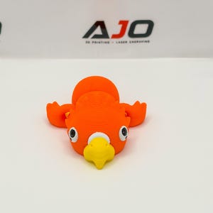 Giocattolo antistress a forma di animale articolato stampato in 3D / Creatura mobile da scrivania