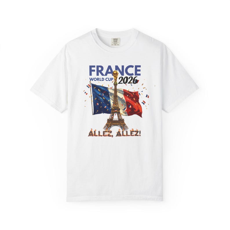 Allez France World Cup 2026 T-shirt | France Soccer Fan Tee image 19