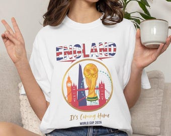 Its Coming Home World Cup Trophy T-Shirt