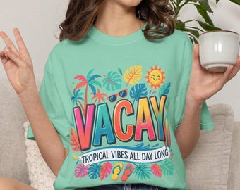 Tropical Summer Beach Vibes T-shirt