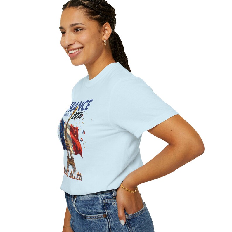 Allez France World Cup 2026 T-shirt | France Soccer Fan Tee image 14