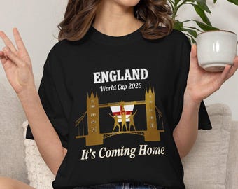 Its Coming Home England World Cup Fan T-shirt