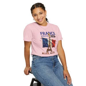 Allez France World Cup 2026 T-shirt | France Soccer Fan Tee image 17