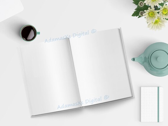 Blank notebook template - Backgroundsy