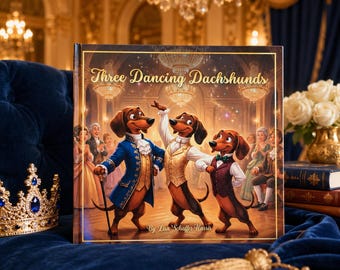 Three Dancing Dachshunds