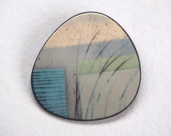 Elements Range - Mere Brooch (Rounded)