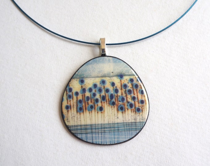 Porcelain Bloom Statement Necklace main image 1